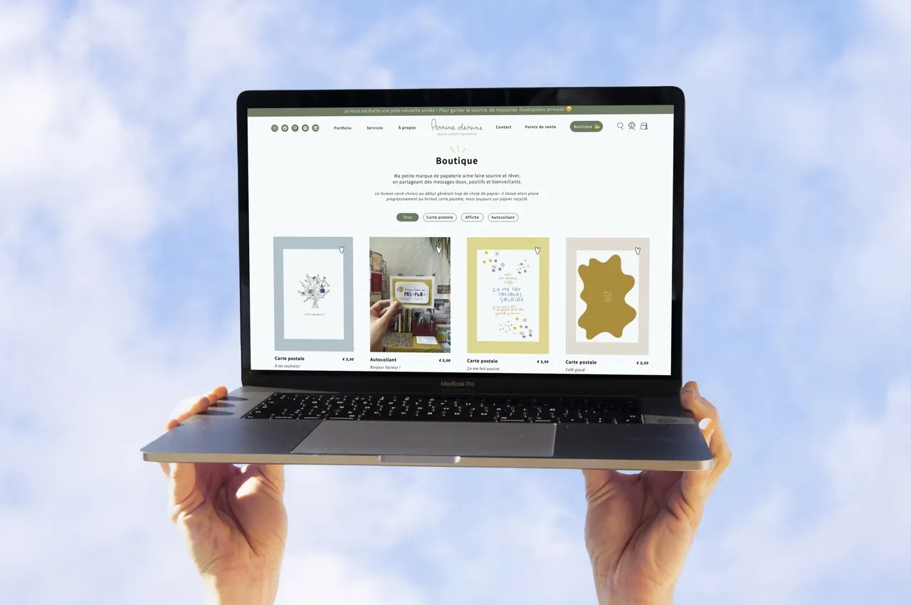 Tampala Studio - Site Eshop Perrine dessine