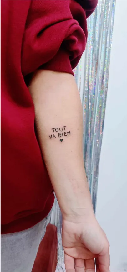 Tampala - Tatouage Handpoke
