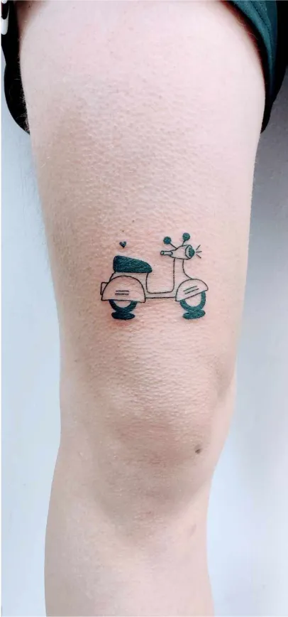 Tampala - Tatouage Handpoke