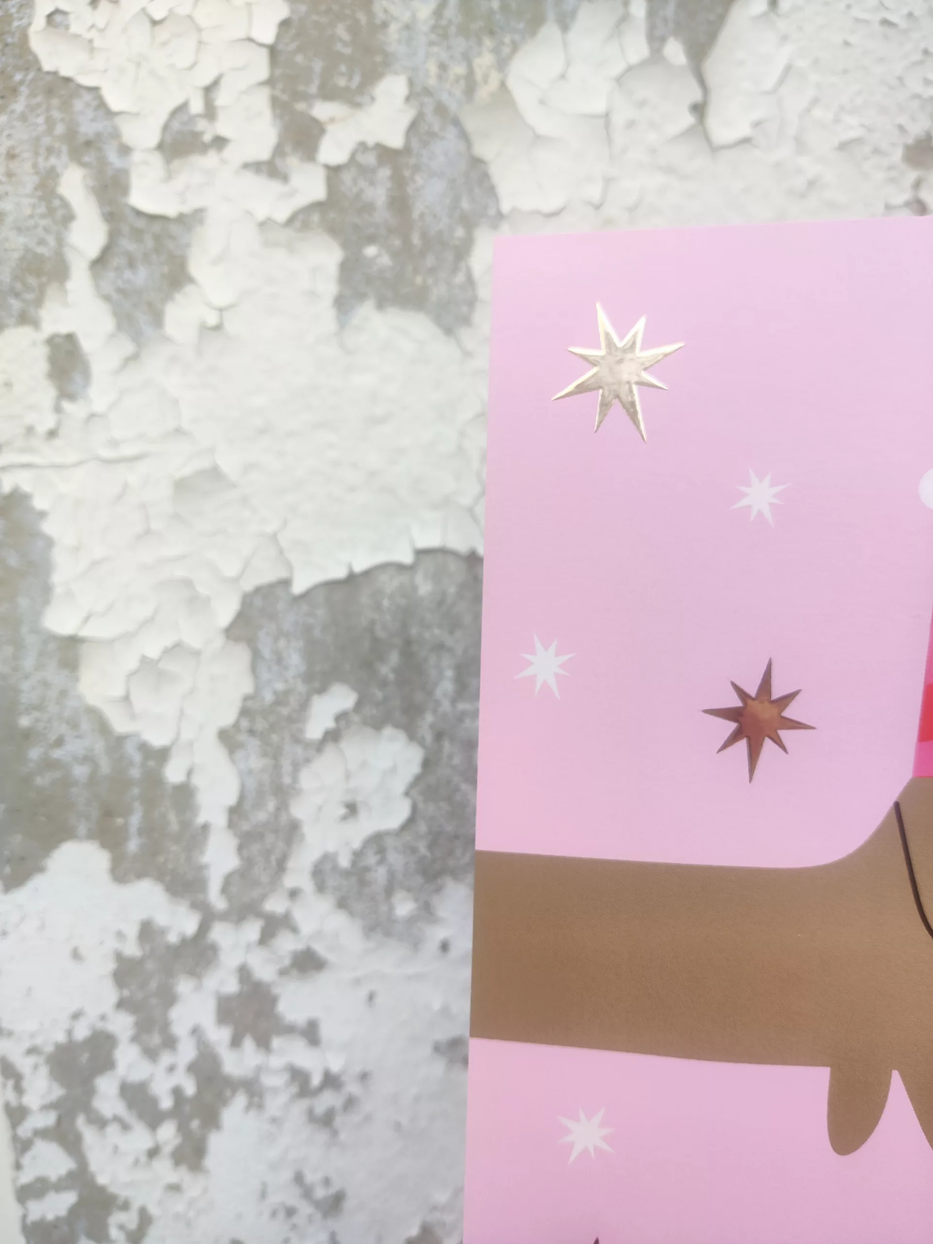 Affichette grande carte A5 - Teckel festif – Image 3