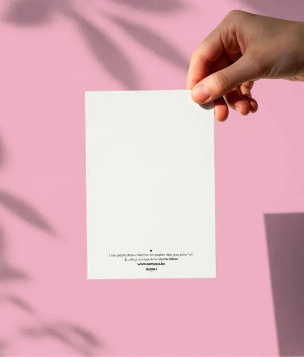 Carte postale - Vase d'amour