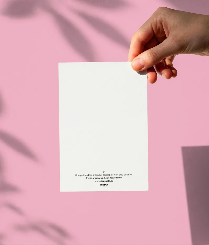 Carte postale - fleurs sous surveillance – Image 2