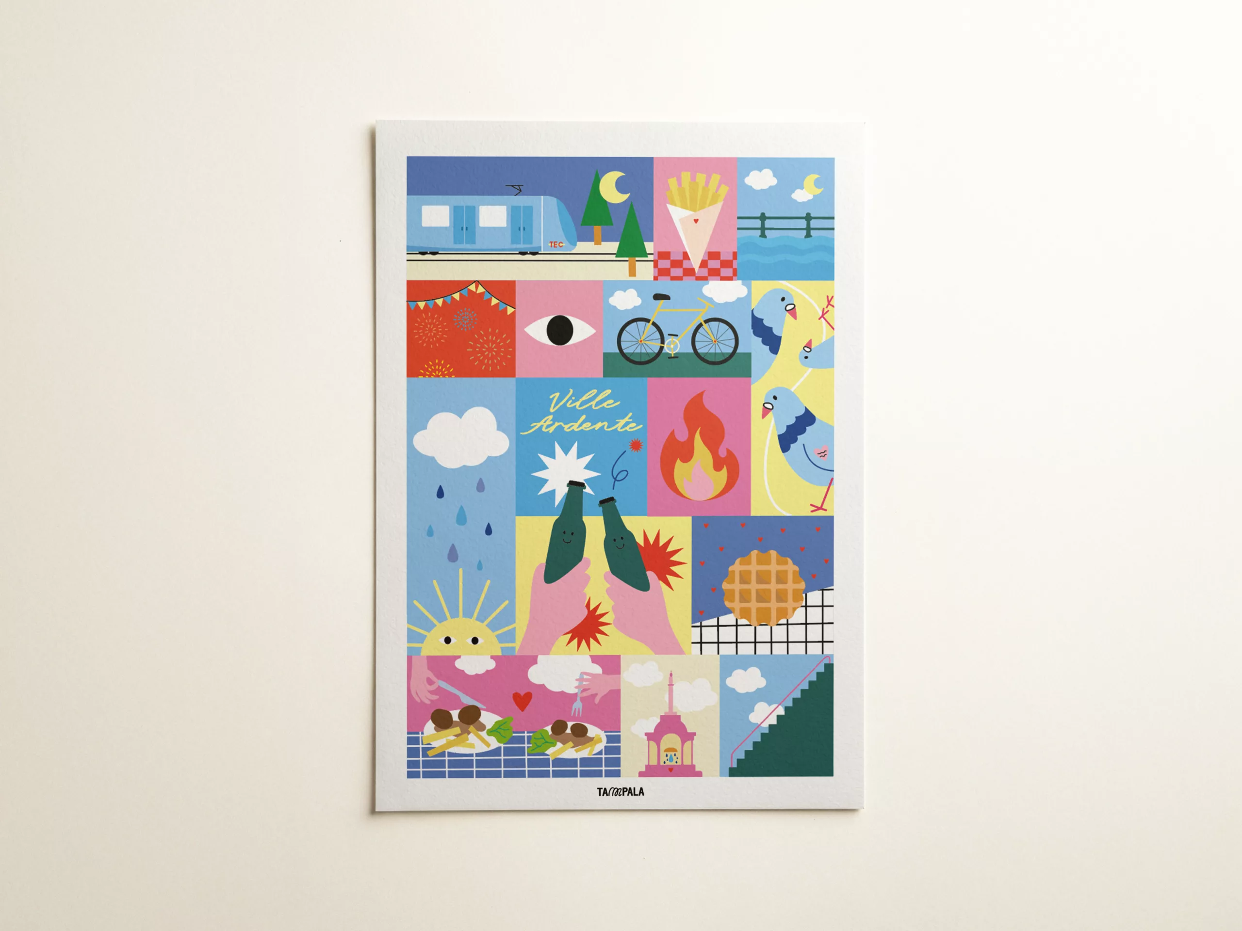 Affiche Ville Ardente – Image 2