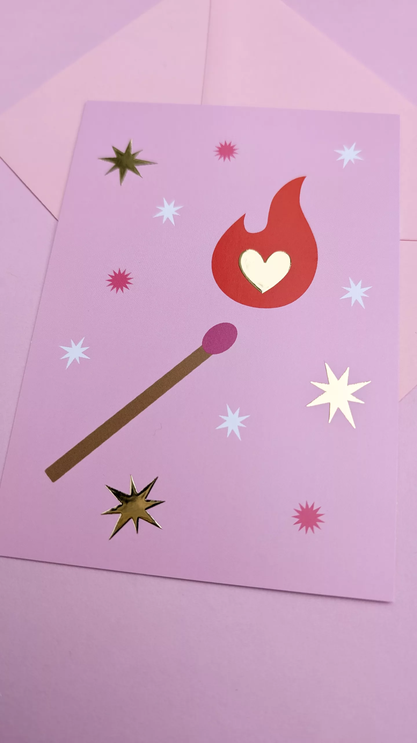 Carte postale - Allumette folle – Image 2