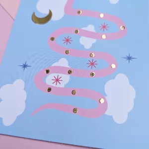 Carte postale - Serpent vicieux – Image 2