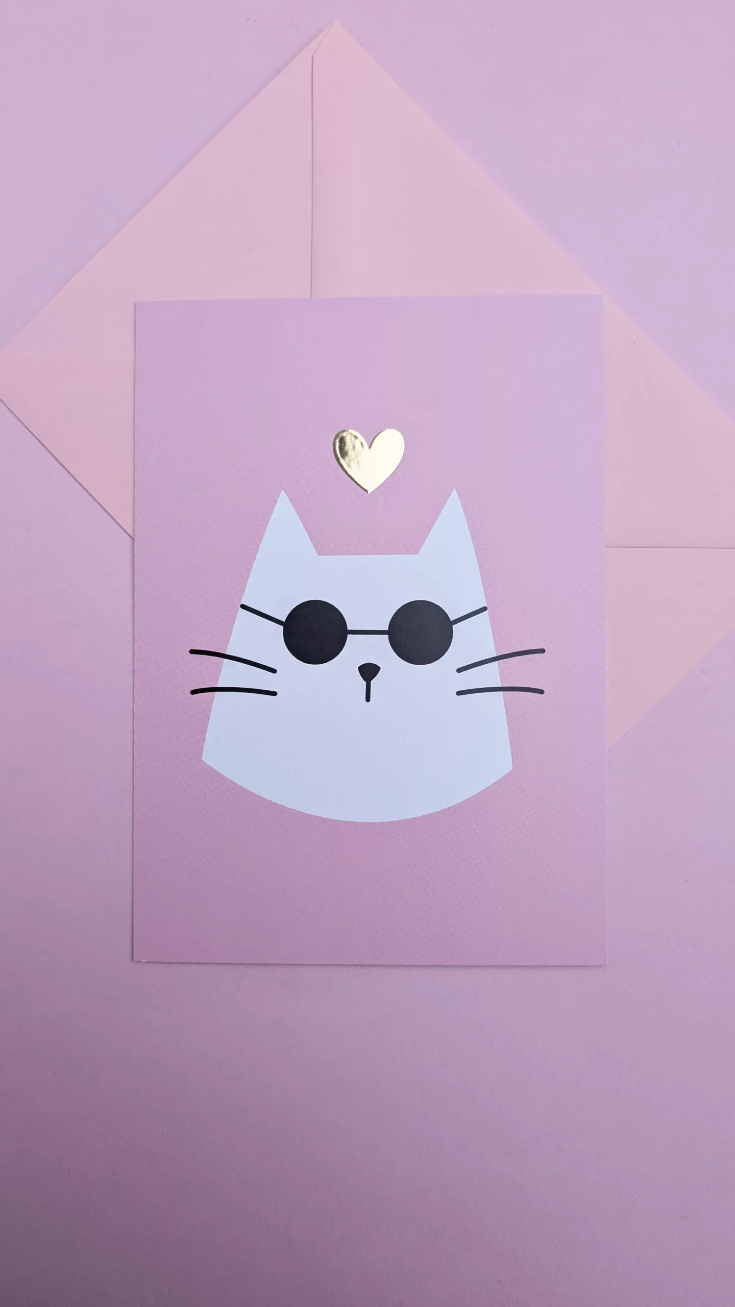 Carte postale - Chat du soleil – Image 3