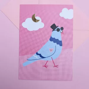 Carte postale - Pigeon rigolo – Image 3