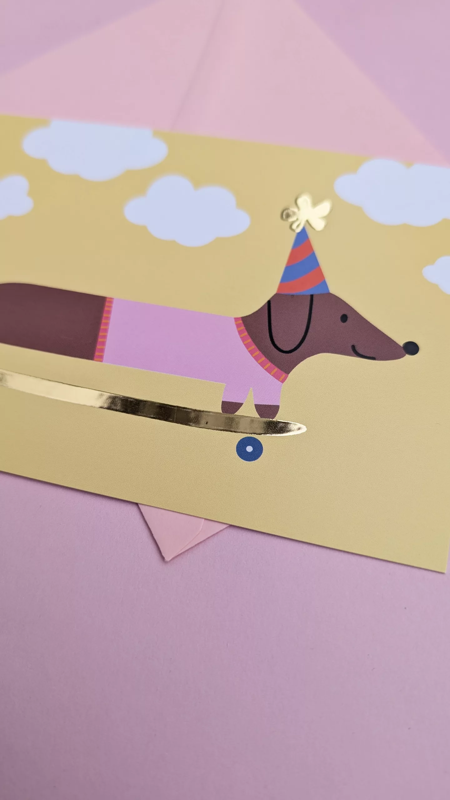 Carte postale - Teckel en skate – Image 2