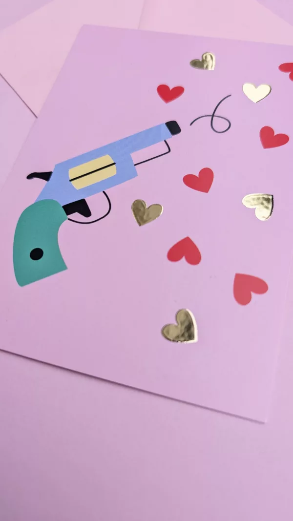 Carte postale - Balles d'amour