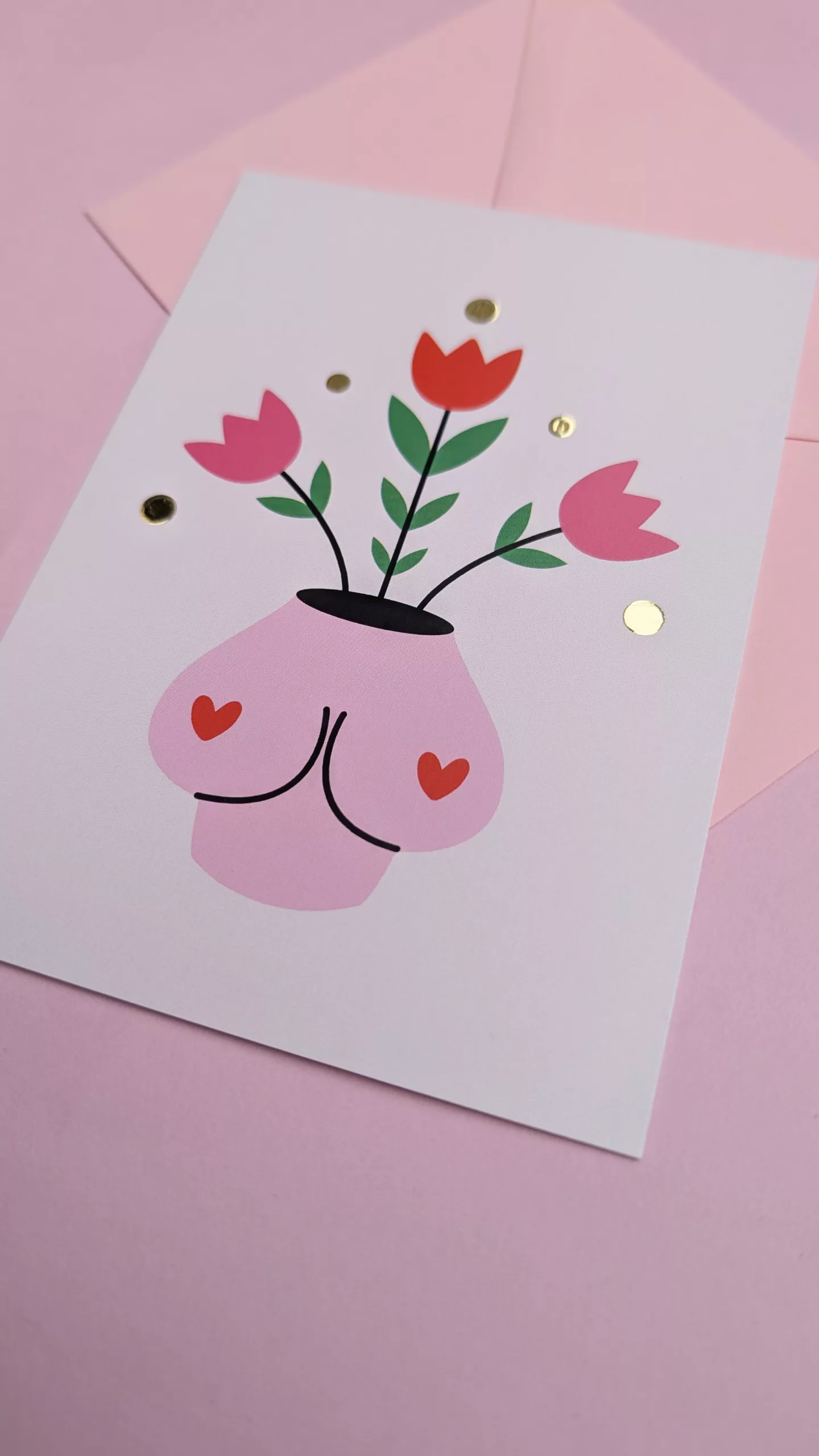 Carte postale - Boobs fleuris – Image 3