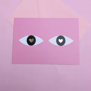 Carte postale - Yeux malicieux – Image 3