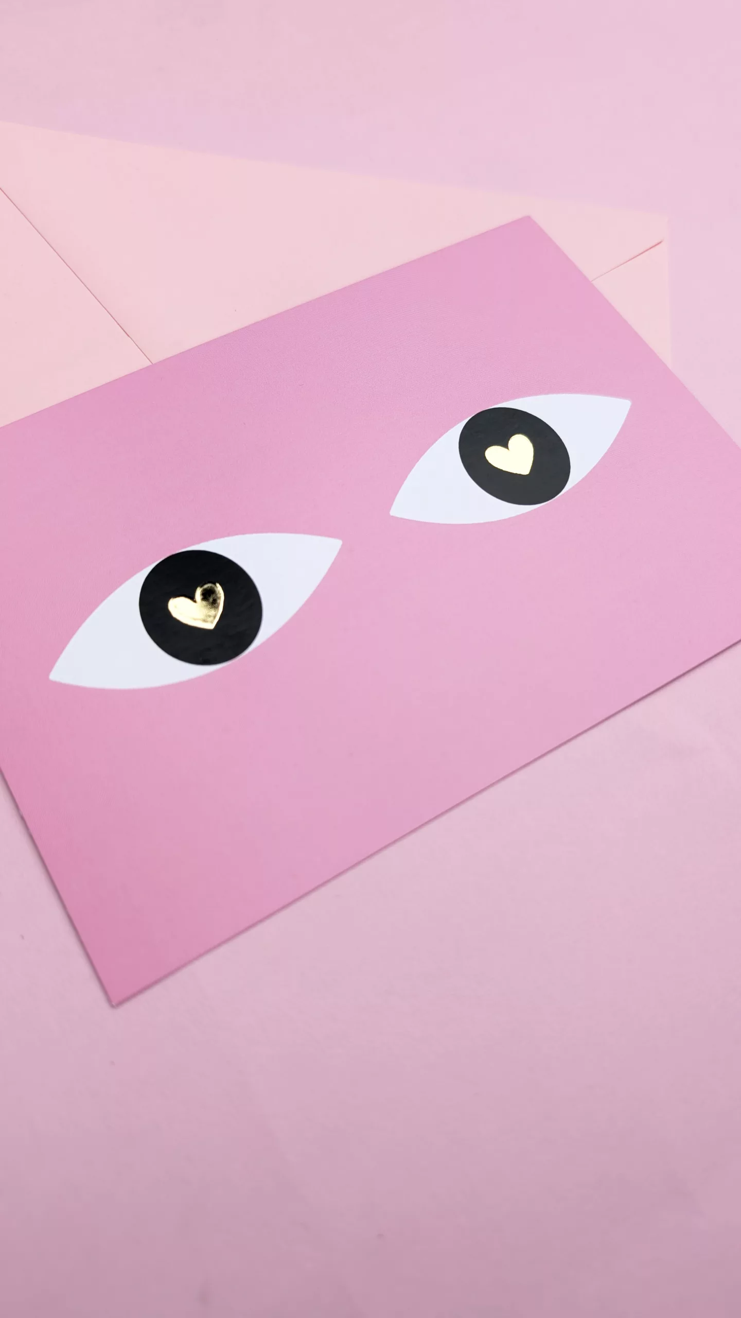 Carte postale - Yeux malicieux – Image 2