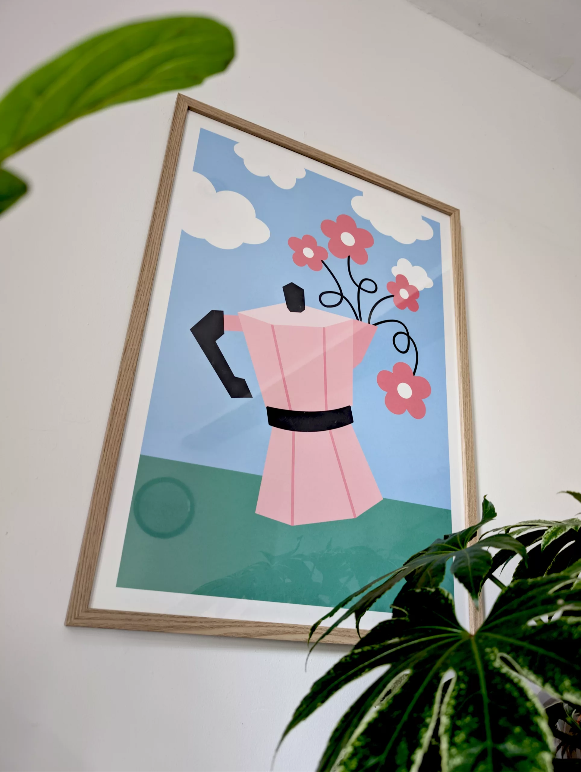 Affiche Cafetière fleurie – Image 2