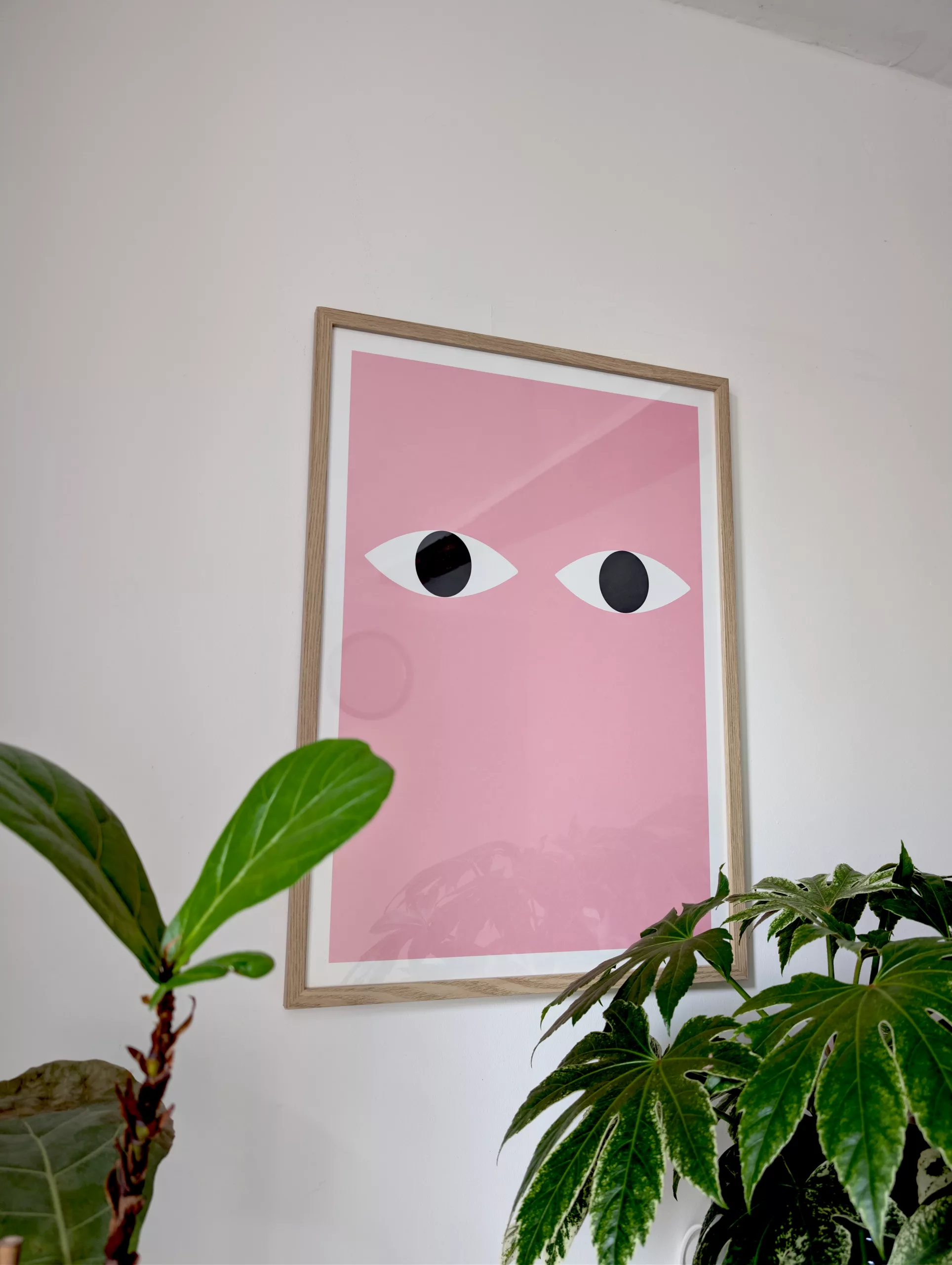 Affiche yeux malicieux – Image 1