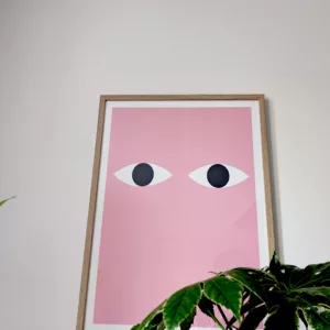 Affiche yeux malicieux – Image 2