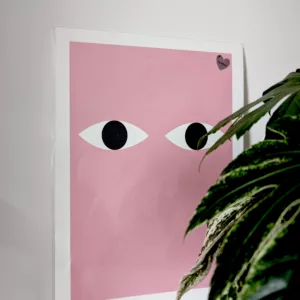Affiche yeux malicieux – Image 3