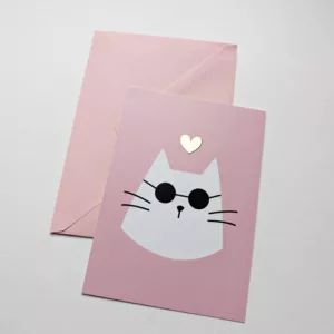 Carte postale - Chat du soleil – Image 1