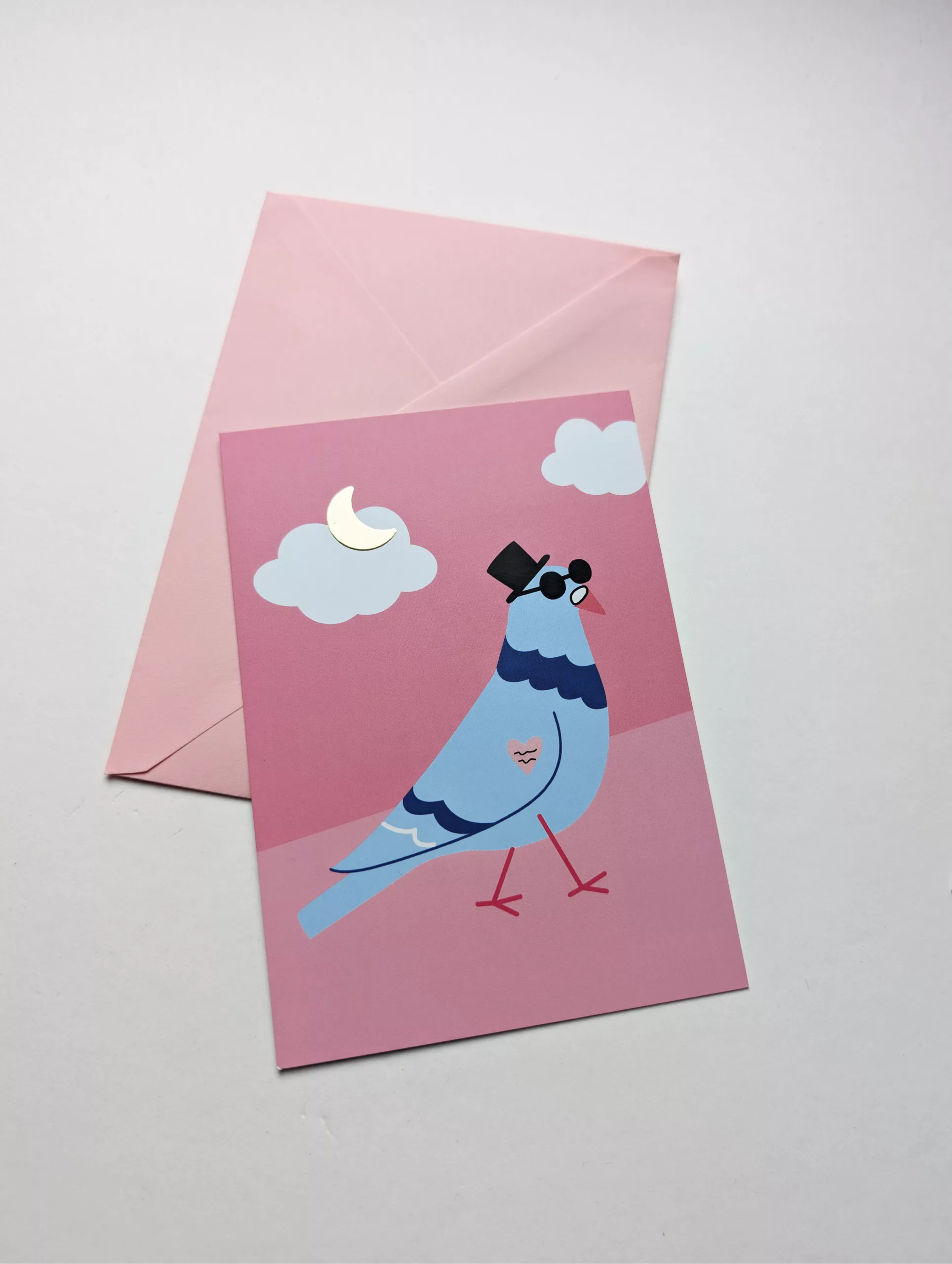 Carte postale - Pigeon rigolo – Image 1