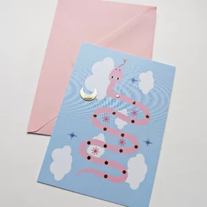 Carte postale - Serpent vicieux – Image 1