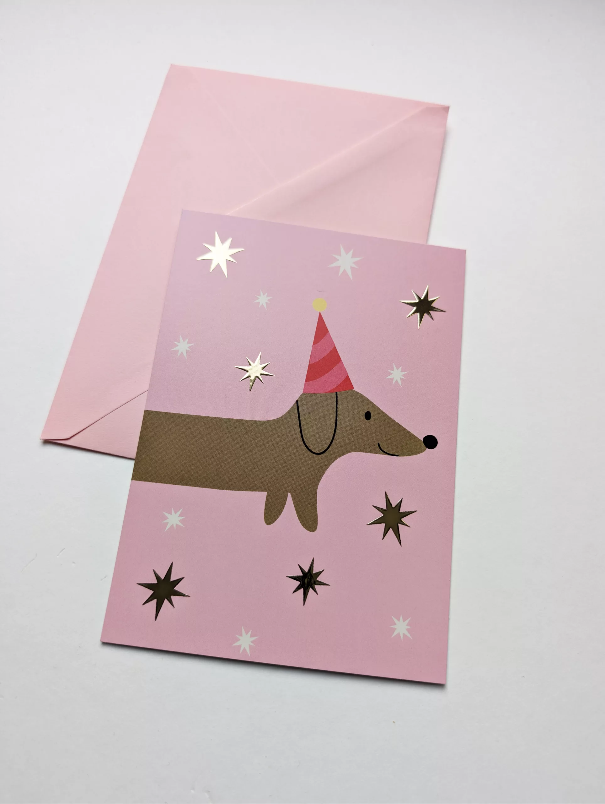 Carte postale - teckel festif – Image 1