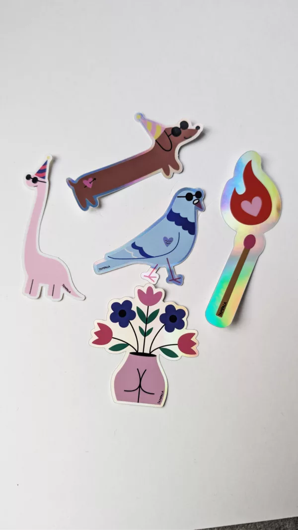 Stickers - Pack des 5 rigolos