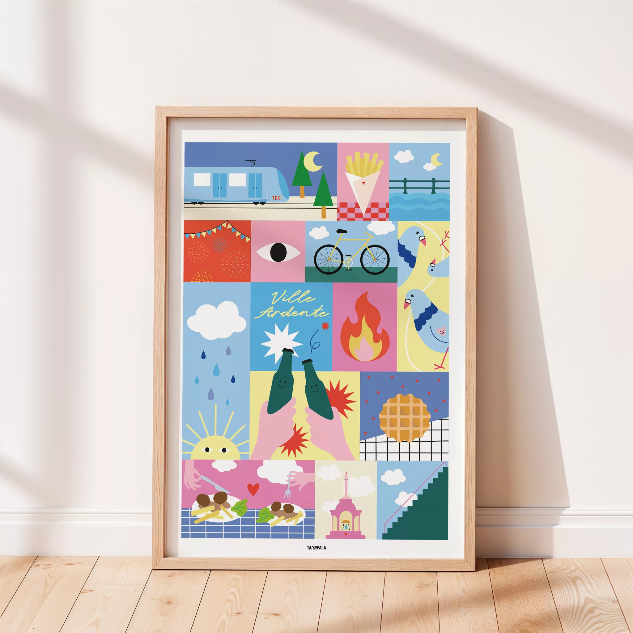 Affiche Ville Ardente – Image 1